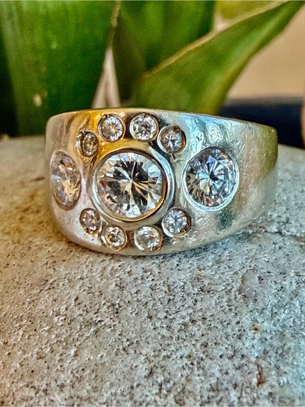 14 karat gold and 2 carat Diamond Ring